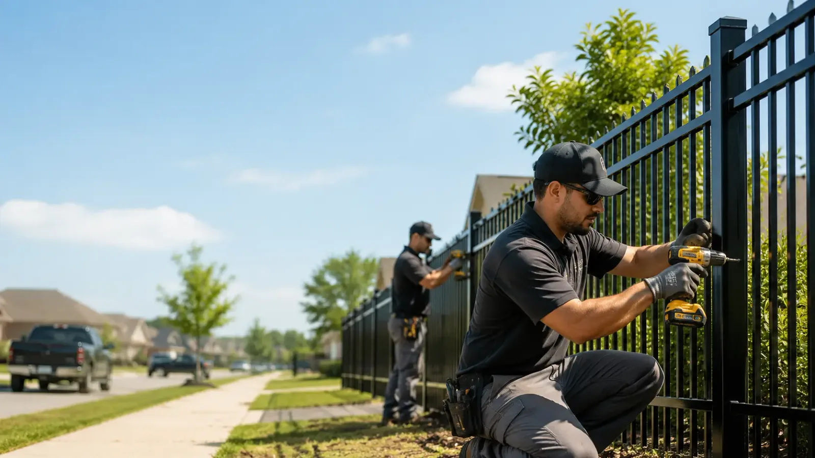 Metal Fence Installation in Dale, IL